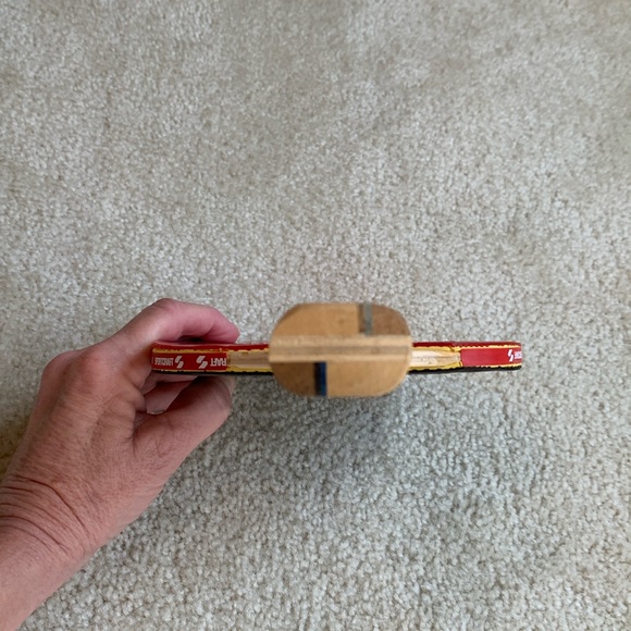 Contender SportsCraft Table Tennis Paddle, Red and Black - Picture 12 of 15